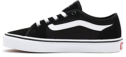 Vans Women's Wm Filmore Decon Sneaker, Suede Canvas Black White, 7 UK