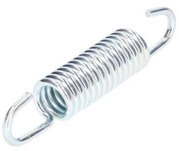 Seitenständer Ständer Feder 94mm kompatibel mit SIMSON S 50, S51, S53, S70 | Zugfeder für Seitenständer mit Fußrastenträger, Gesamtlänge etwa 94 mm; Fahrzeugtyp CLASSIC; kompatibel mit SIMSON S83