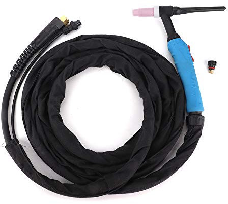 Torcia per saldatore TIG WP-26, pistola per saldatura ad arco di argon TIG ad alta efficienza produttiva da 4 metri per saldatura di metalli