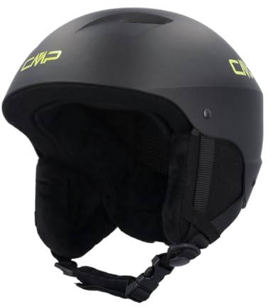 CMP - Yj-2 Kids Ski Helmet, Nero, XS