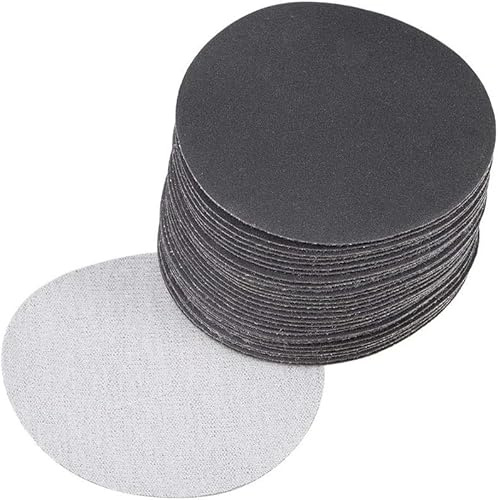 TA-VIGOR 30Pcs 75mm Wet and Dry Sanding Discs, 400 Grit 3 Inch Hook and Loop Sandpaper Electrostatic Sand Planting Silicon Carbide Sanding Discs