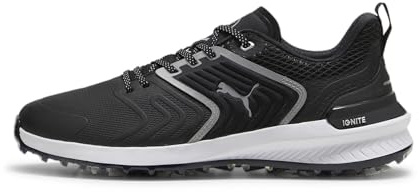 PUMA Ignite Innovate golfskor för män, Pumasvart Puma Vit, 39 EU