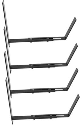 BESPORTBLE 1 Satz Blumentopfhalter Aus Metall Pflanzenkorbhalterung Halterungen Für Fensterkästen Pflanzgefäß-aufhängerhalter Blumenkastenhalterungen Haken Zäune Eisen Einstellbar Anschließen