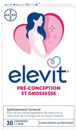 Elevit - 20 Vitamines et minéraux - 30 comprimés