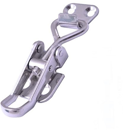 Gatuida Pince à Bascule Loquet à Bascule Pratique Et Fixation Sécurisée Pour Camions Remorques Conteneurs