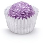 Confetti Orefice Cristal round lilla gr.500