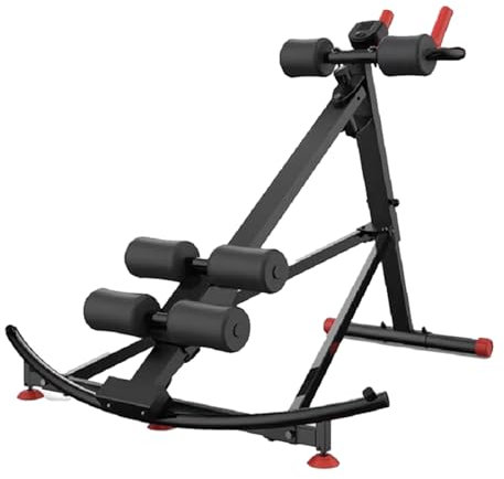 Mediashop Kendox AbSwing Bauchmuskeltrainer - Bauchtrainer für Zuhause inkl. Ernährungsplan & 3 Widerstandsbänder - trainiert Oberkörper, unteren Rücken, Arme & Gesäß