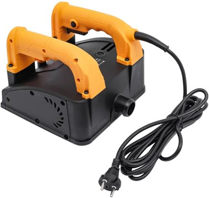 Piallatrice elettrica da parete, 1200 W, smerigliatrice da parete, smerigliatrice per calcestruzzo, smerigliatrice a rulli, smerigliatrice per calcestruzzo, smerigliatrice da parete, 1000 – 4000