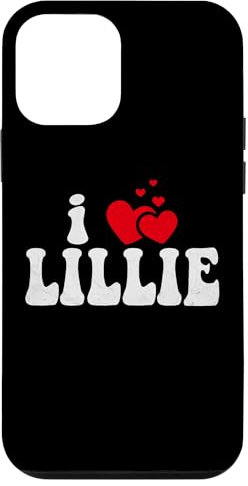 Custodia per iPhone 12 mini I Love Lillie Divertente San Valentino Cuore Amore Donne Lillie