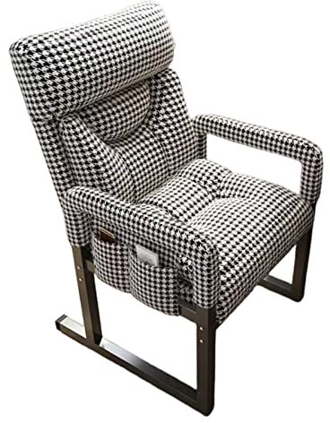 Moderne Liegestühle, verstellbar, Sofa, Lounge, Sessel mit weich gepolstertem Sitz für Wohnzimmer/Schlafzimmer/Heimkino-Möbel (verdicktes Tausend-Vogel-Gitter)