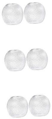 Angoily 6pièces Abat-jour Métal Pour Lampe Suspendue Design Artistique Éclairage Confortable Décor Intérieur Élégant Abat-jour Métal Robuste Pour Durabilité Optimale