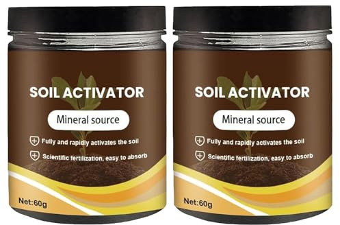 Soil Activator for Plants, Organic Bone Meal Plant Food for Indoor & Outdoor Plants, Potting Mix, Seedling Compost – Promoting Plant Rooting 2pcs
