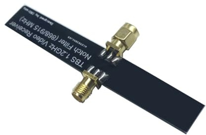 Filtro de frecuencia de filtro de alto rendimiento de 915 MHz, filtro fácil de usar, para mejorar las claridades de las señales y reducir las interferencias FPV Racings