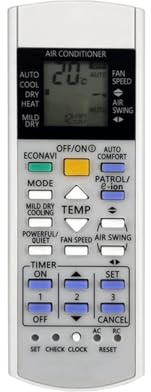 1 telecomando universale for condizionatore d'aria for A75C3407 A75C3314 A75C3933 A75C3293 A75C3077 A75C2988