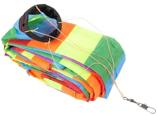 CIYODO Colorful Kite Tail Ribbon Long Soft Cloth Streamer for Outdoor Kite Flying Stability and Decoration DIY Rainbow Wind Sock Accessory