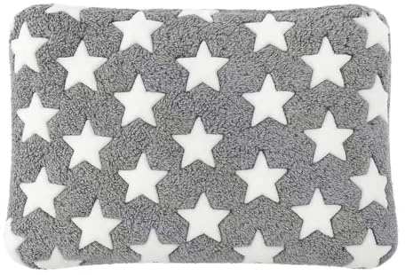 Quppa Orthopädisches Hundebett,Waschbar Hundekissen,Umkehrbar Weiche Warme Hundematte für kleine Hunde Katze Welpen,60 * 45CM Grau