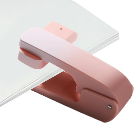 Stapler - ABS, Stapling Machine Deep-Reach Ergonomic Design | Anti-Slip Grip Adjustable Desktop Stapling Tool for Documents, Desk Stapler for Classroom, Home Office