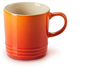 LE CREUSET Stoneware Mug, 350 ml, Volcanic Orange, 91007235090000