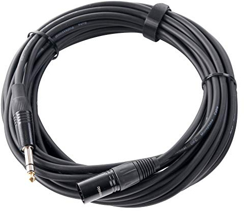 Pronomic JXM-10 Audiokabel Patchkabel Adapterkabel (Länge 10m, säure- und ölfest, Spannzangen-Zugentlastung)