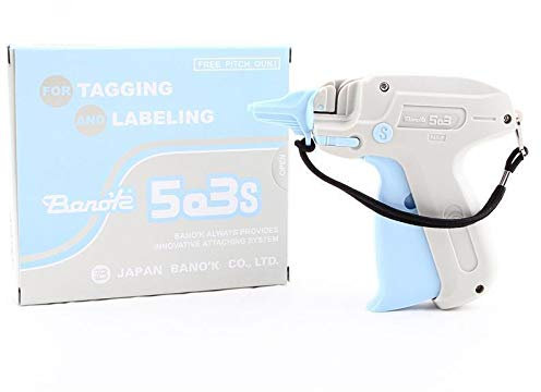 Starterset - Etikettierpistole Banok 503S Standard + 5 Ersatznadeln + 5.000 Heftfäden 25mm