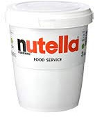 NUTELLA FERRERO 1 CONFEZIONE 3 KG / 4 CONFEZIONI GOCCIOLE PAVESI DA GR.500