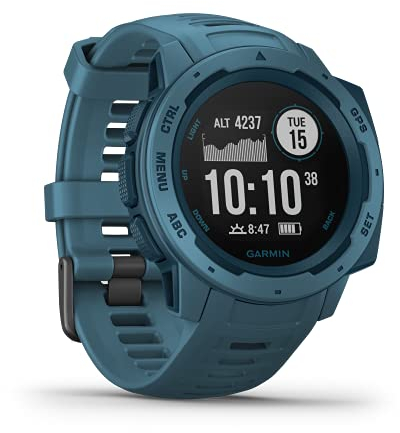 Garmin Instinct - wasserdichte GPS-Smartwatch mit Sport-/Fitnessfunktionen. Herzfrequenzmessung am Handgelenk, Fitness Tracker und Smartphone Benachrichtigungen. Viele Modelle zur Auswahl