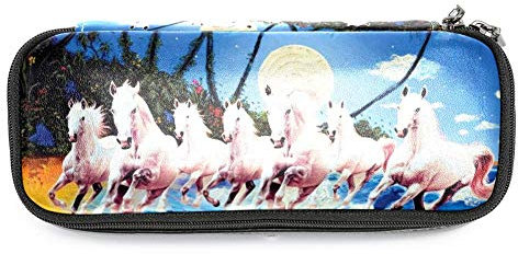 Federmäppchen mit Ölgemälde, Motiv: Moulin Rouge Paris Frankreich 19x7.5x3.8cm/7.5x3x1.5in Style06