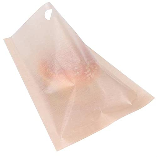 ENJY Toaster Bags Reusable Non-stick Toaster Bags (12 Sets), Heat-resistant, Gluten-free, For Grilled Cheese Sandwiches (Color : 12PCS, Size : 16 x 18CM)