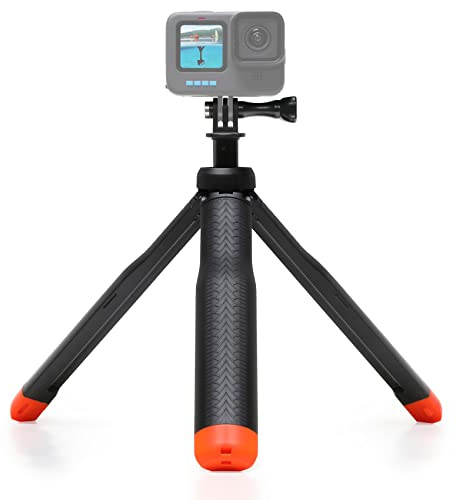 SOONSUN 4-in-1 Floating Selfie Stick Tripod for GoPro Hero 13 12 11 10 9 8 | Floating Tripod, Floating Hand Grip & Waterproof Floating Extension Pole for GoPro, Insta360, DJI Osmo Action 6/5 Pro/4/3