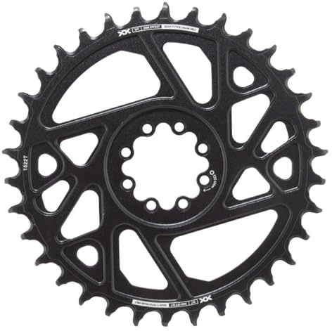 Sram Kettenblatt T-Type,12-f,XX Eagle,D1 34 Zähne, Alu, DM 3mm Offset, schwarz