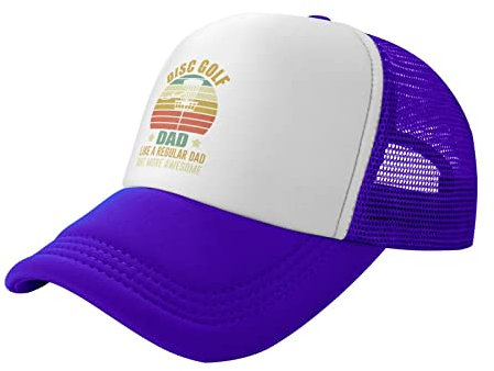 874 Baseballkappe Discgolf-Vater Dad Hat Casual Baseball Cap Klassische Baseball Mützen Für Athletic Sport Wandern