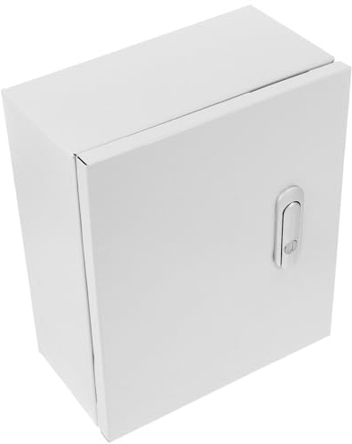 ULTECHNOVO Outdoor Electrical Enclosure Box for Power Distribution Control with Thickened Stainless Steel Cabinet, Long Lock and Open Design for Added Safety of Electrical Components