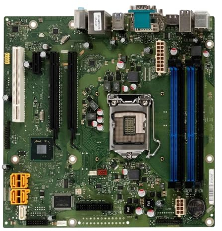 BQTEC Placa Base D3161-A12 GS 3 para Esprimo P700 P710 E710 Intel Q75 LGA1155 RAM 4X DDR3 mATX, USB 2.0, USB 3.0, DisplayPort, COM, DVI, LAN, PCIe x16 Reacondicionado