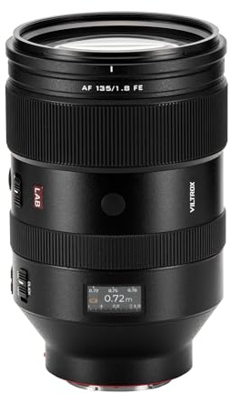 Viltrox AF 135mm F1.8 Lab FE Full Frame Lens for Sony e Mount, Dual Floating Focus 135mm f1.8 f/1.8 HyperVCM Motor Telephoto Prime Lens for Sony E-Mount