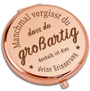 VivaJoy Geschenke für Frauen – Geburtstagsgeschenke für Mädchen, Make-up Spiegel, Taschenspiegel für Schwester, Beste Freundin, Kollegin