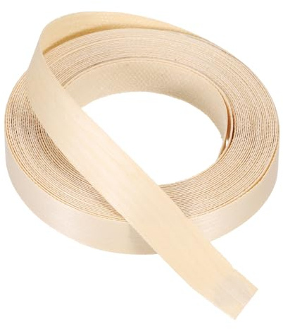 PATIKIL Birch Edge Banding,19mm x 7.62m Wood Veneer Tape Pre-glued | Flexible Plywood Edge Banding with Hot Melt Adhesive,for Furniture Restoration,3/4 x 25ft