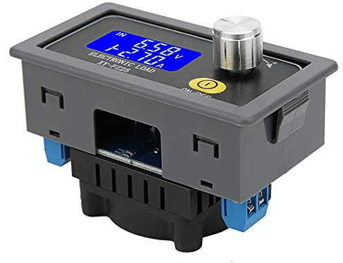 Battery Checker Tester, Intelligent Temperature-Controlled Electronic Load for Constant Current Electronic Load Aging, Battery Capacity Tester with OAP, OHP Functions (with Data