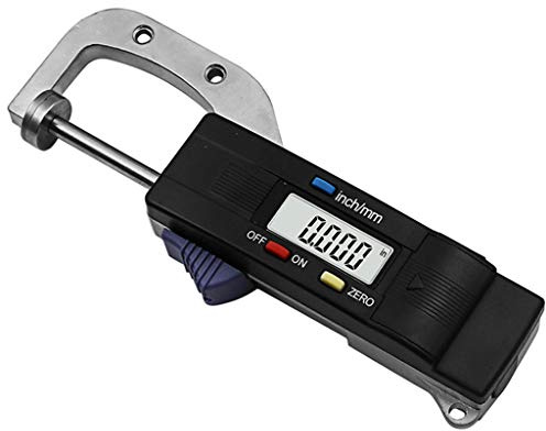 Caliper Vernier Digital Digital Horizontal Épaisseur GAUGE 0 01 Mm Bijoux Perle Règle Round Diamètre Métal Mesure