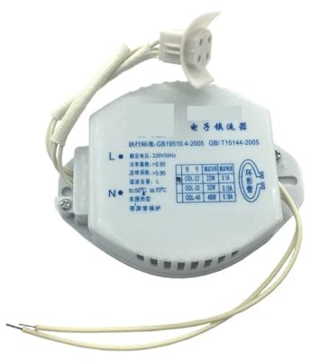 ballast électronique Ballast électronique T6 T5 32W 40W 55W 220V for Tubes annulaires G10Q Ballasts Tube circulaire plafonnier lampe fluorescente redresseur(40W)