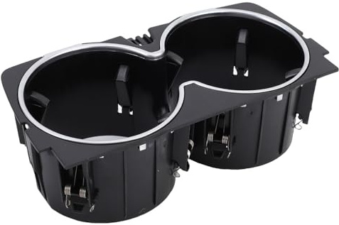Stylebest Portavasos para Consola Central, Inserto Doble Antideslizante para Mercedes W222 S Class 2014 2017, con Reemplazo Directo y Diseño Antiinclinación