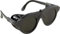 Hella FORTIS Schweißerschutzbrille Berlin V - Universal-Nylonschutzbrille mit Seitenschutz, Verstellbare Bügel, Leichter Glastausch durch Schraube, Schwarz, dunkel