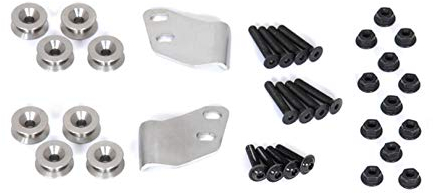 SW Motech KFT.00.152.200 Adapterkit für EVO Kofferträger, Mehrfarbig, Größe OS