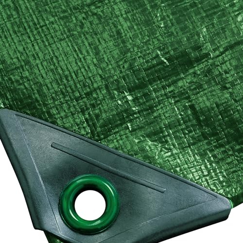 Noor, Telone da Esterni in Polipropilene e polietilene, Colore: Verde, 4 x 7 m