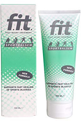 F.I.T Bálsamo deportivo A91300 de 100 ml: Unisex, bálsamo, efecto de calentamiento equilibrado, tensión muscular y dolores, hipoalergénico, para atletas