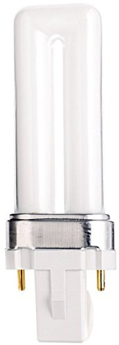 Satco (Case of 10) S8300 - CFS5W/827 5-Watt 2700K Single Tube 2-Pin G23 Base T4 Compact Fluorescent Lamp
