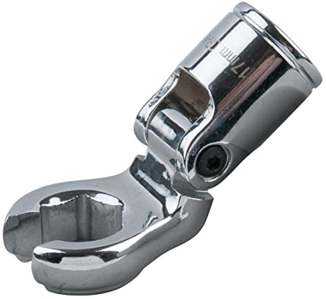 KS Tools 911.1713 3/8 Gelenk-Ringschlüssel-Stecknuss, SW14
