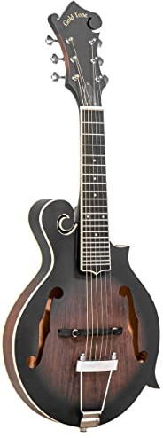 Mandolina para guitarra estilo F F-6 tono dorado