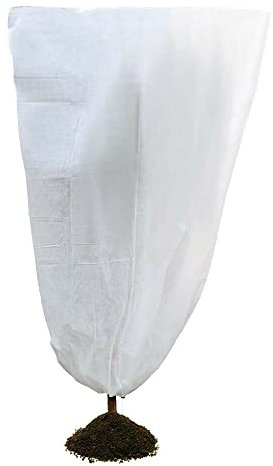 Biotop - Housses de Protection Anti-Gelées pour Tous Types d'Arbres, Plantes et Arbustes. 1,5 Mètre de Diamètre sur 1,8 Mètre de Hauteur. Tissu Doux et Résistant de 30 g/m2
