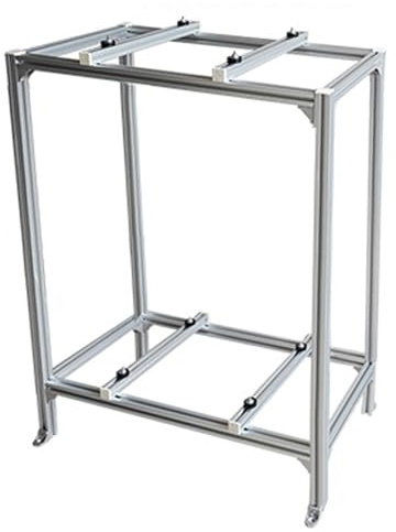 JXYQZD Support de Climatiseur en Alliage D'aluminium, Support de Climatiseur Support de Sol Double Couche, Support Au Sol pour Système de Pompe à Chaleur de Mini Climatiseurs Split (Size : 90x50x120c