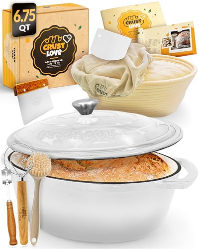 Horno holandés para hornear pan